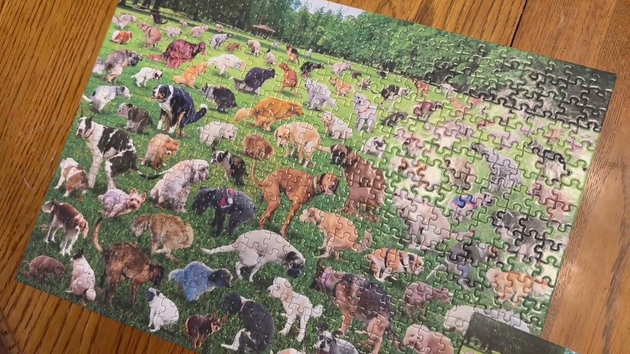 101 pooping puppies puzzle from Funwares brand review